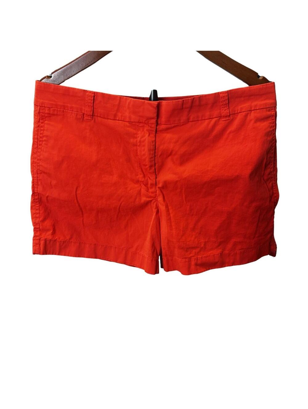 J.Crew Women's Chino Shorts Size 12 Orange